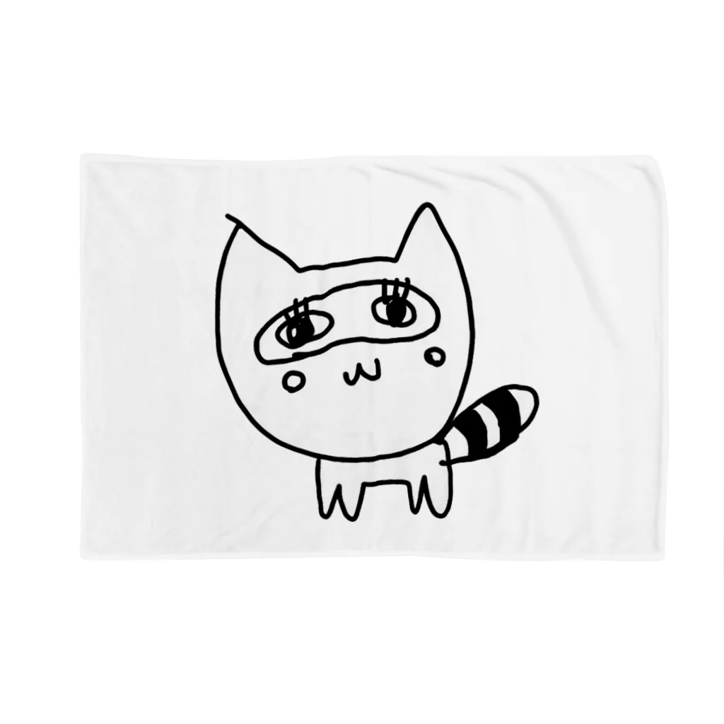 ねこたぬき＠自由奔放つよつよ発狂迷子系猫🐈👼のたぬきぱんつ Blanket
