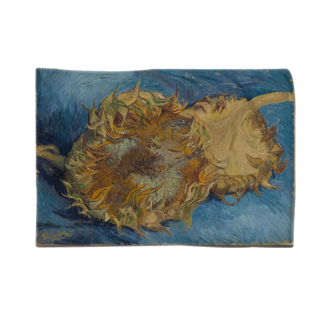 Masterpieceのゴッホ　/　ひまわり　Sunflowers 1887 ブランケット