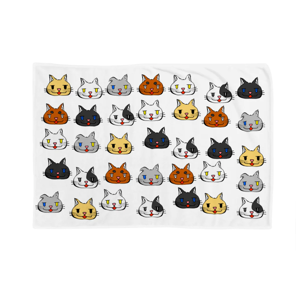 ゆっけのねこねこコレクション Blanket