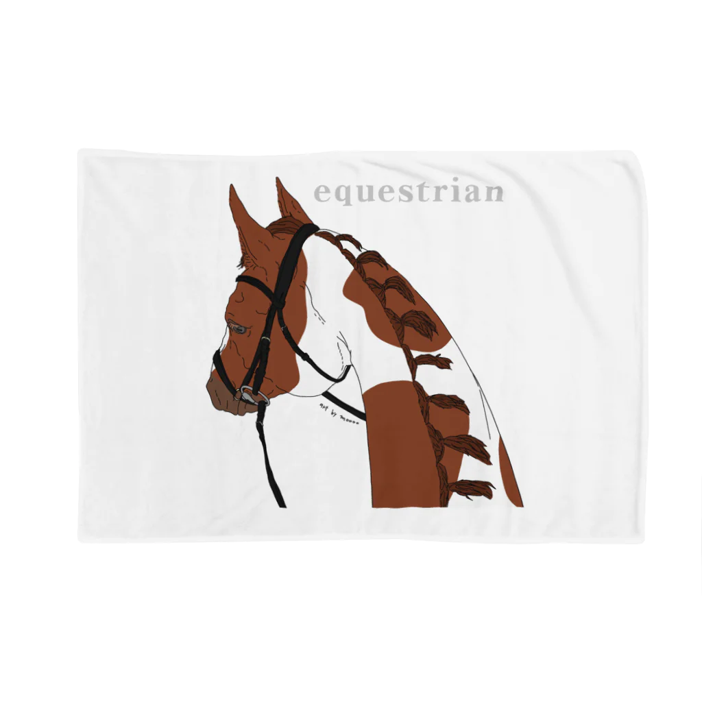 SHIROFUNE_mooooのequestrian  Blanket