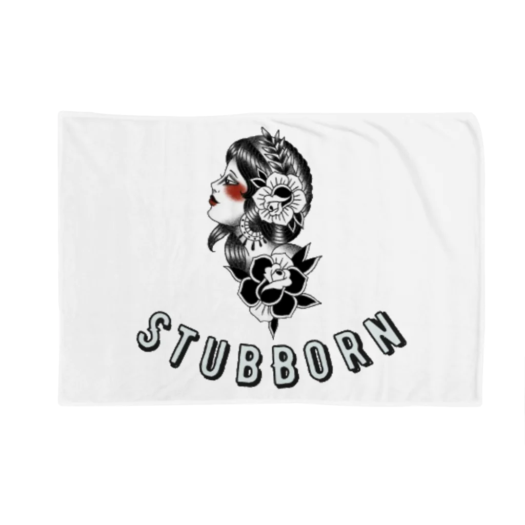 StubBorn（スタボン）のpinup girl Blanket
