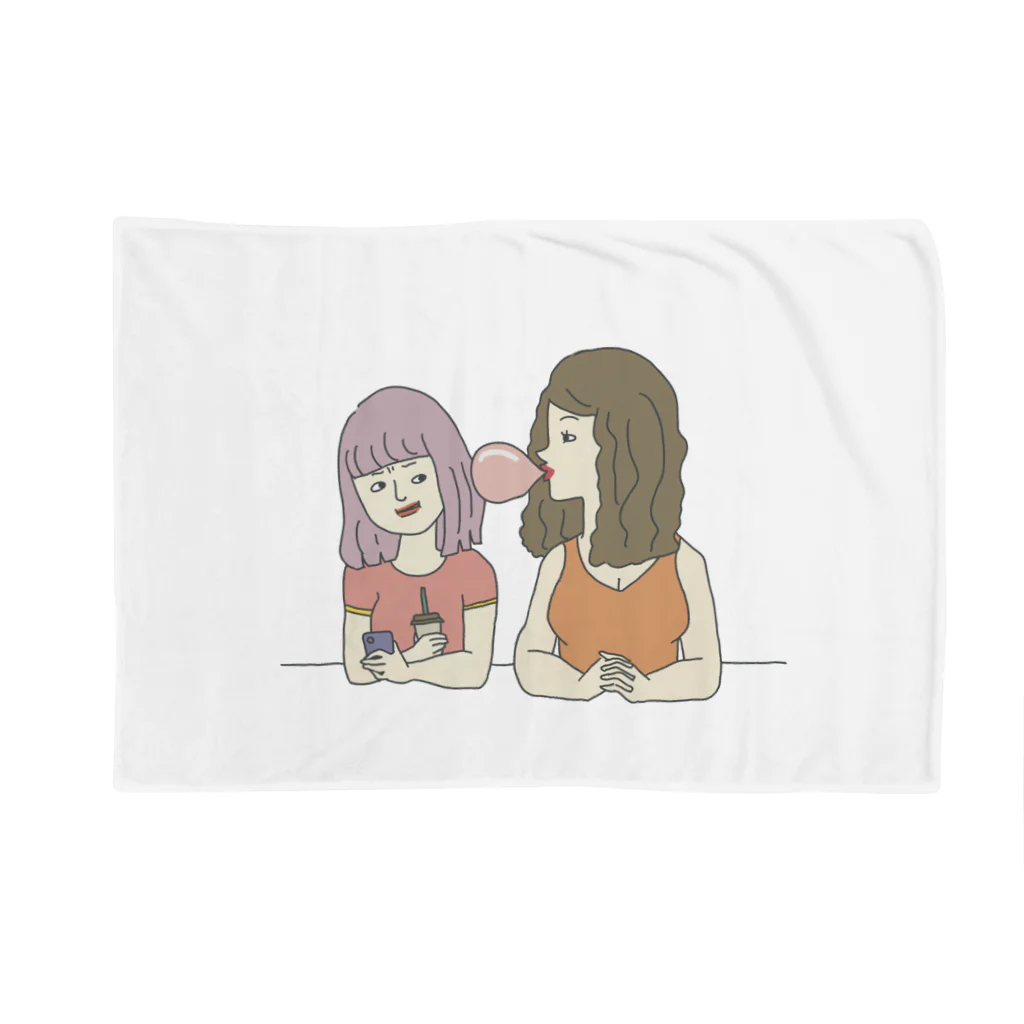 おちえるーむのチョベリバがーるず Blanket