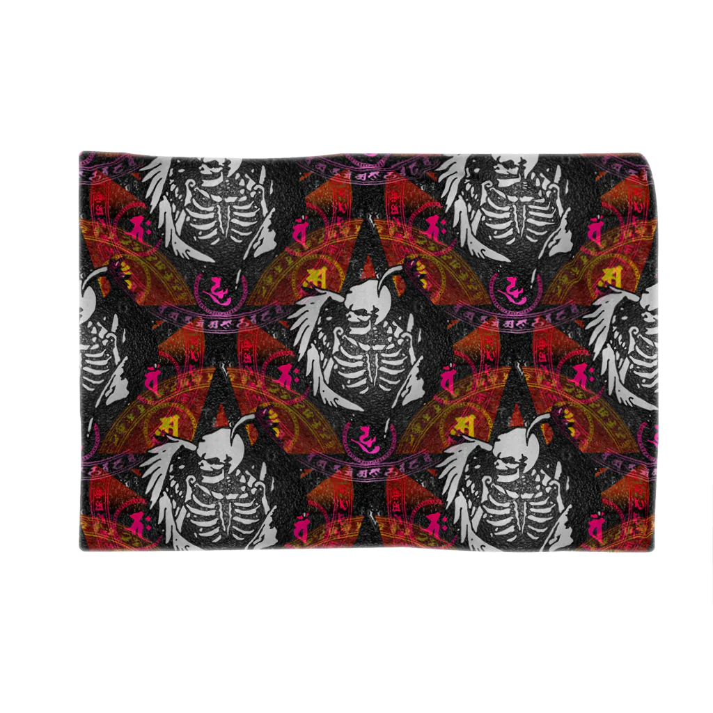 Ａ’ｚｗｏｒｋＳのFallen Angel of SKULL SEAMLESS PATTERN Blanket