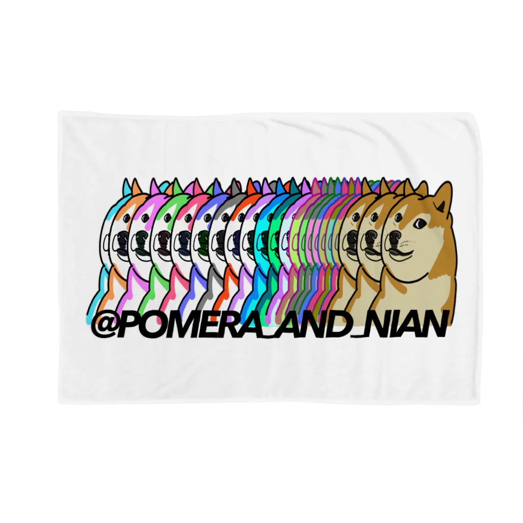 POMERA AND NIANのPPPPOMERAAA Blanket