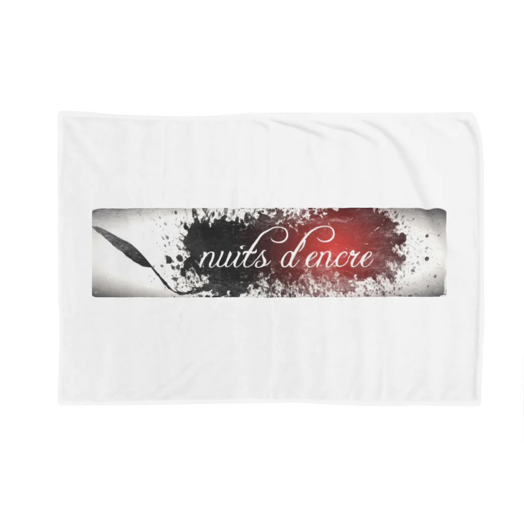 nuitsdencreのnuits d'encre　ロゴ Blanket