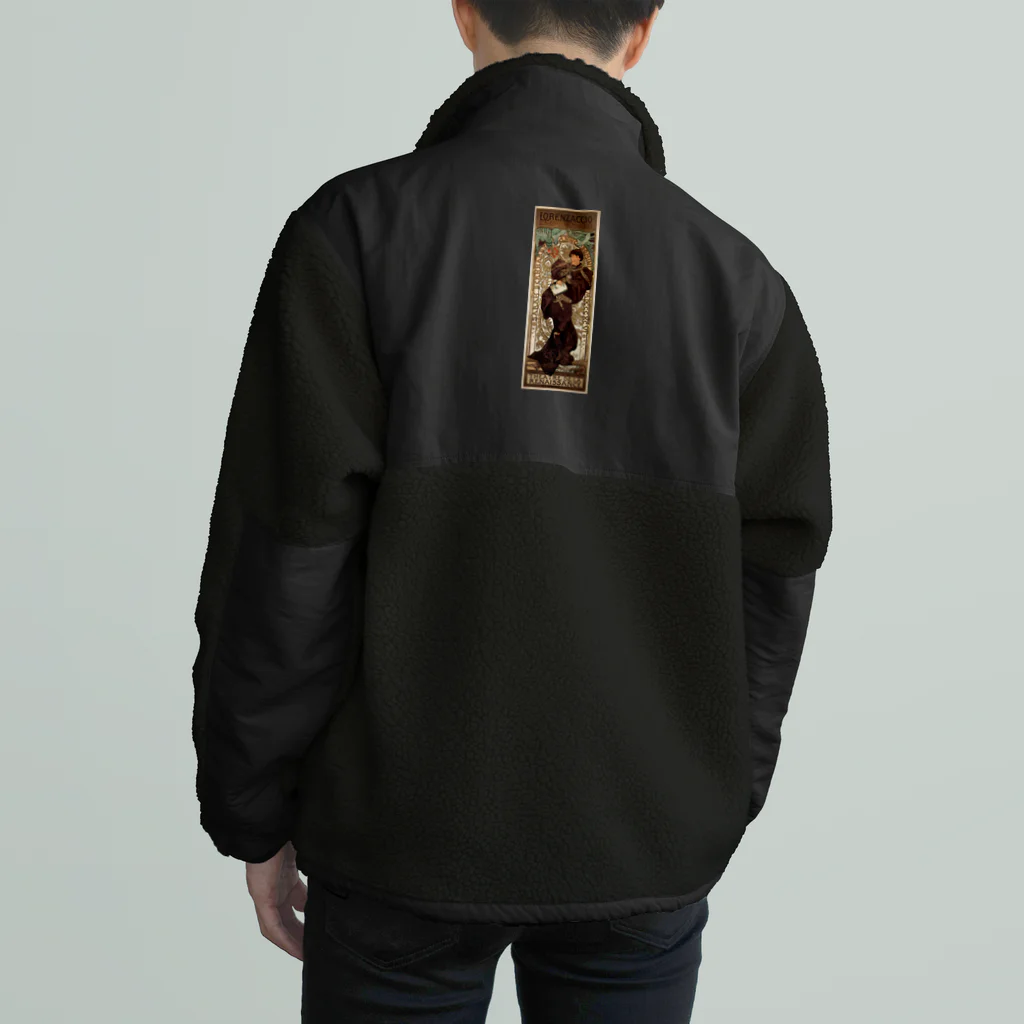 artgalleryのMucha - Lorenzaccio Boa Fleece Jacket