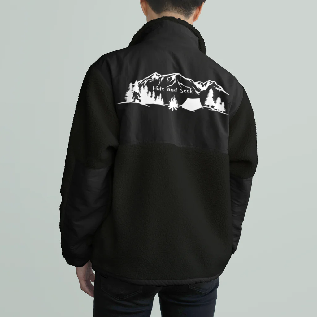 きら星のかくれんぼ Boa Fleece Jacket