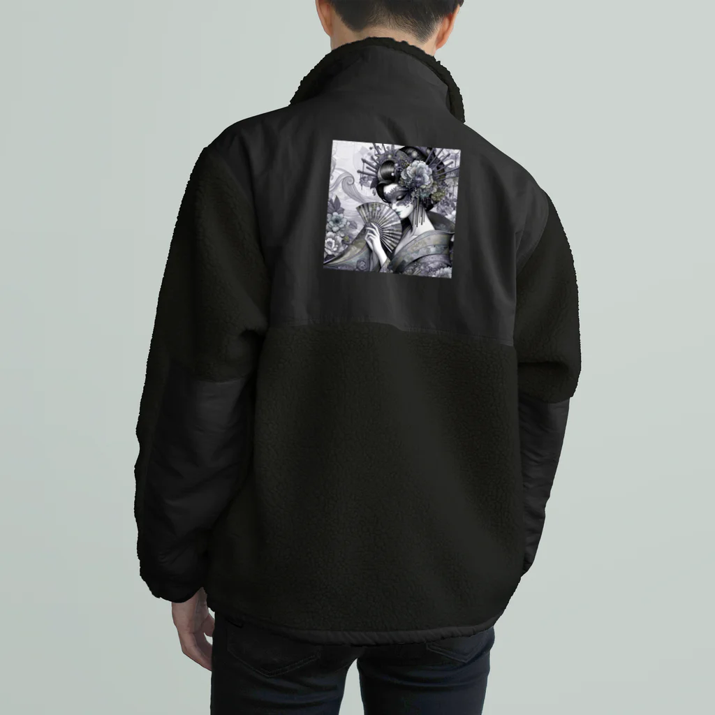 Moichi Designs Shop-2023の仮面舞踏会 Boa Fleece Jacket