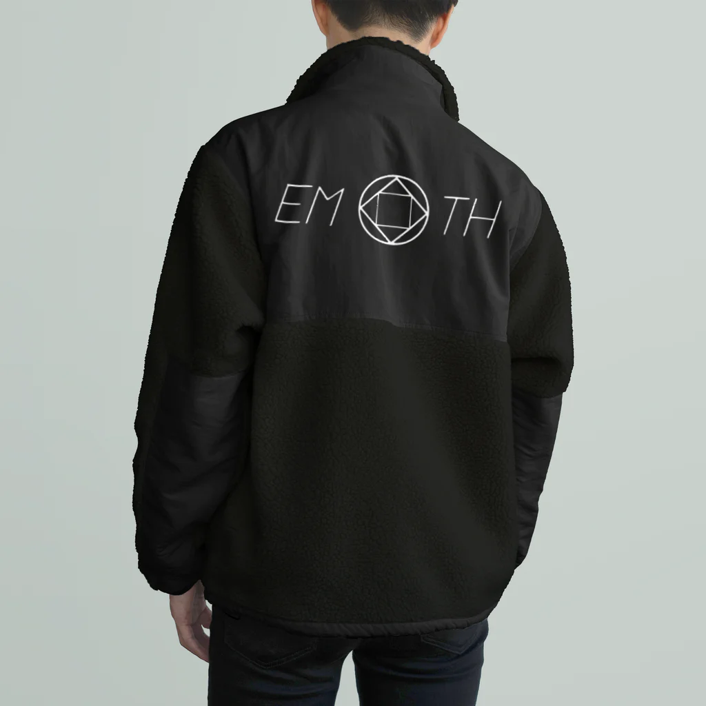 EMOTH/エモスのよごれてもいいヤツ Boa Fleece Jacket