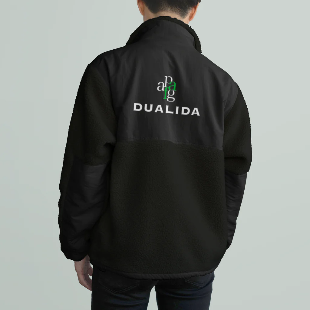 DUALIDAのDUALIDA  ボアフリースジャケット