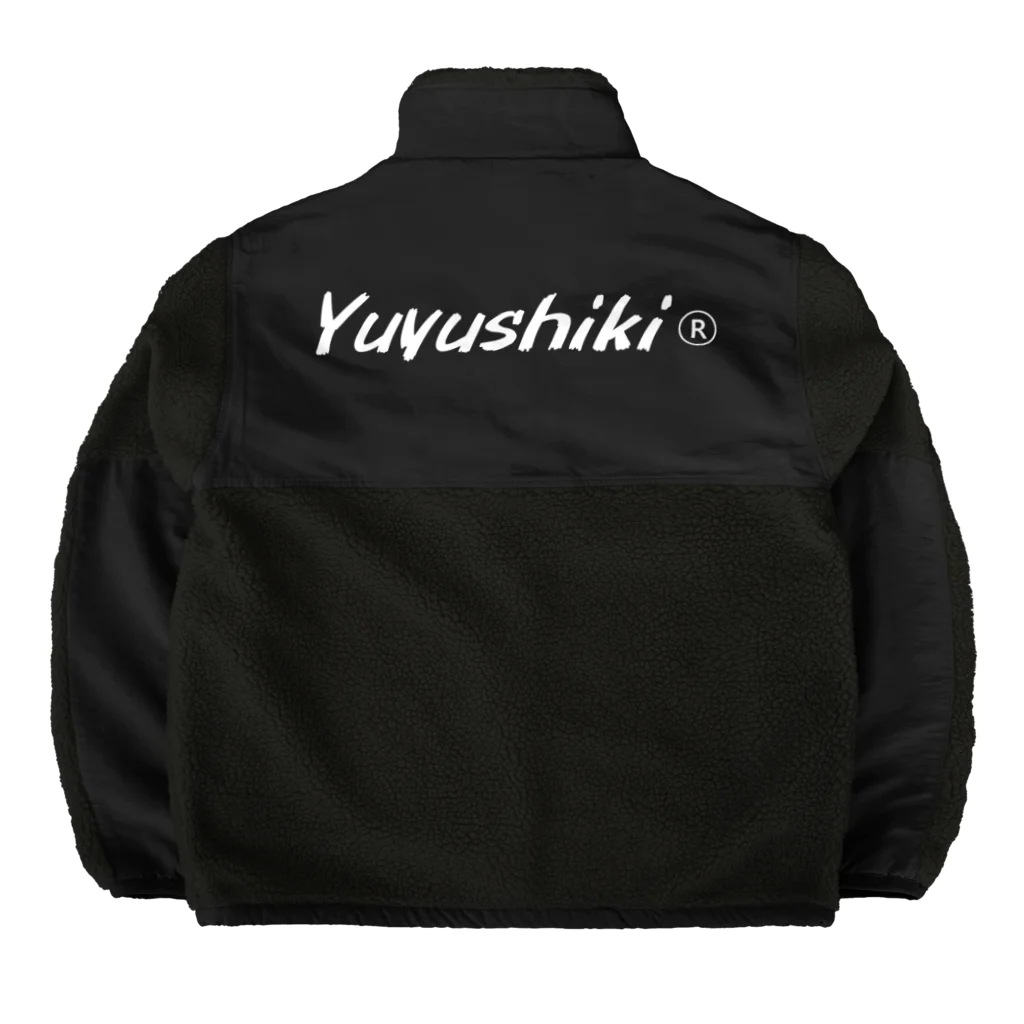 由々式会社らふらいんの目白君【1期生：yuyushiki_origin】 Boa Fleece Jacket