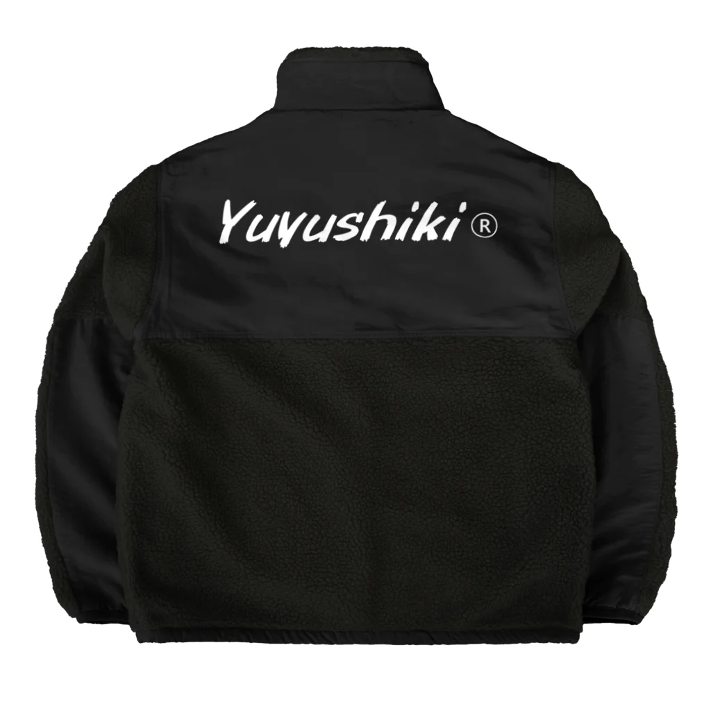 由々式会社らふらいんのフォックスちゃん【1期生：yuyushiki_origin】 Boa Fleece Jacket