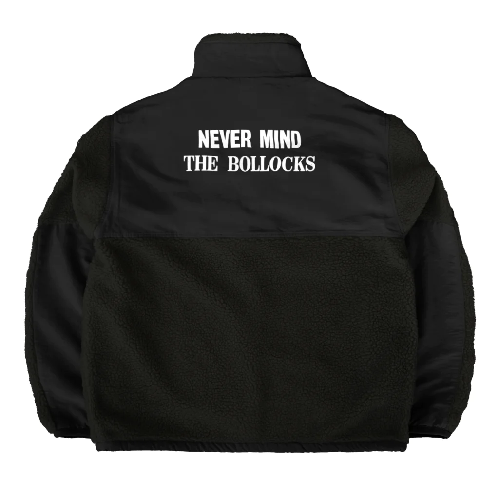 ShineのNEVERMIND THE BOLLOCKS Boa Fleece Jacket