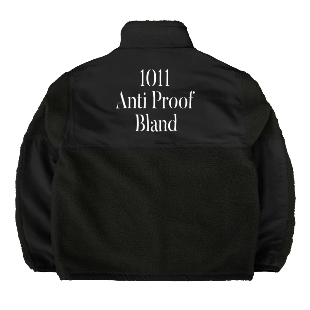 1011 Anti Proof BlandのThe World Is Yours 2 Boa Fleece Jacket