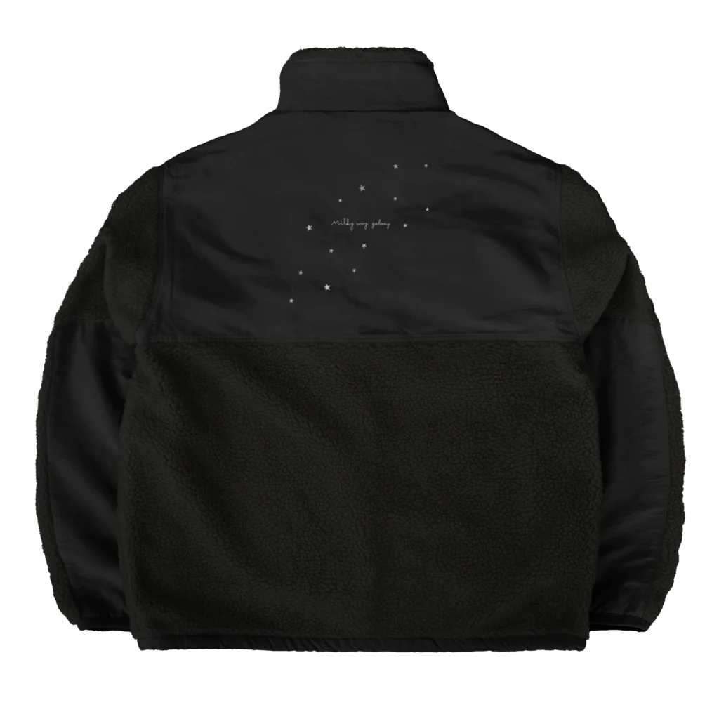 kiki25の天の川銀河 Boa Fleece Jacket