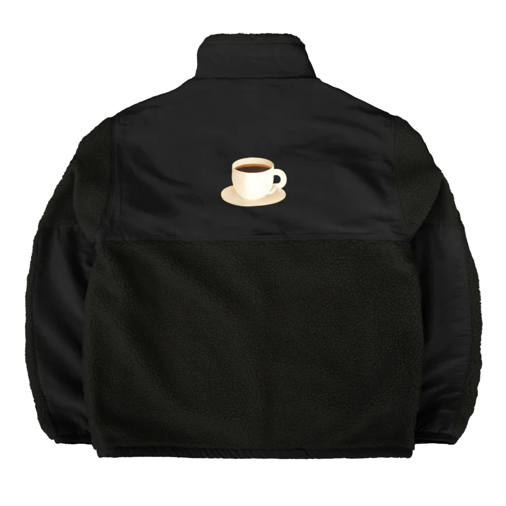 シンプル 組み合わせ用 ファッションのシンプル コーヒー Boa Fleece Jacket