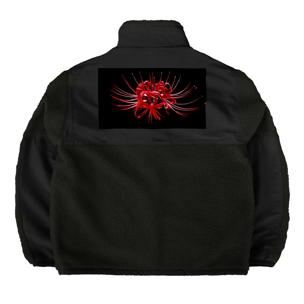 yummeeのヒガンバナ Boa Fleece Jacket