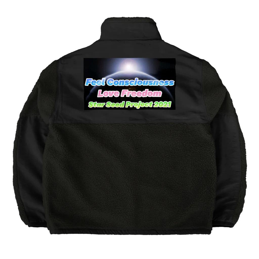 翼spirit 【翼スピリット】のStar Seed Project 2021 Boa Fleece Jacket