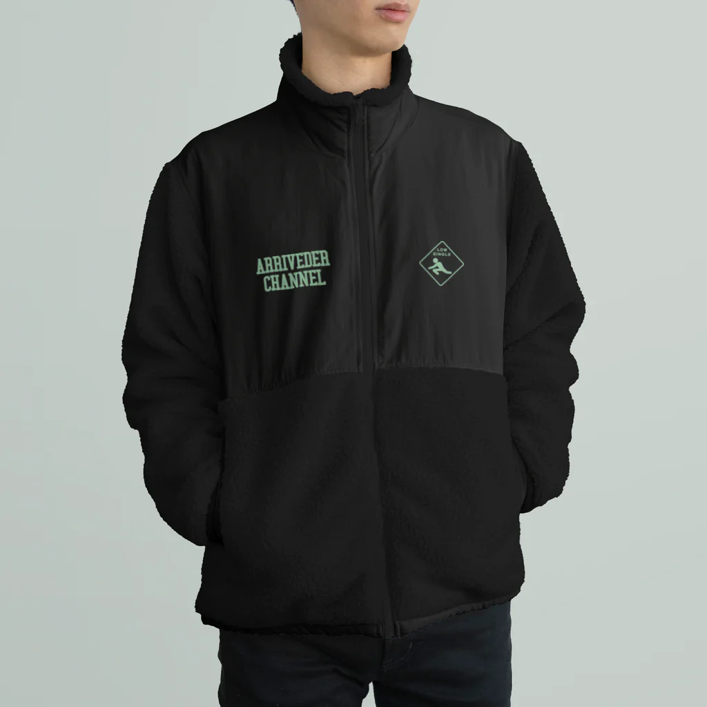 アリーヴェデルチャンネルSHOPのCYBER WINDOW GRN Boa Fleece Jacket