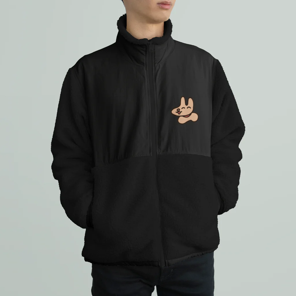 ゆるふわのゆるふわ Boa Fleece Jacket