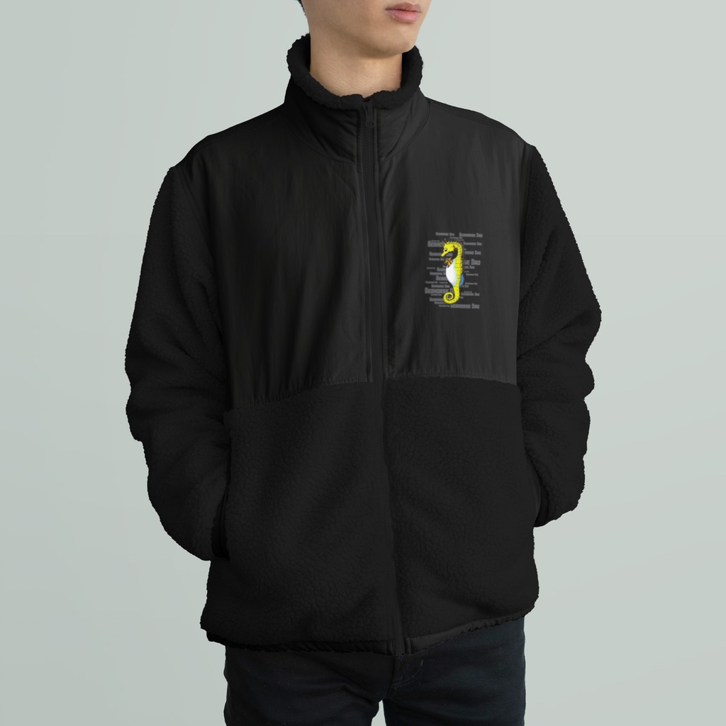 LalaHangeulのSeahorse Dad  Boa Fleece Jacket