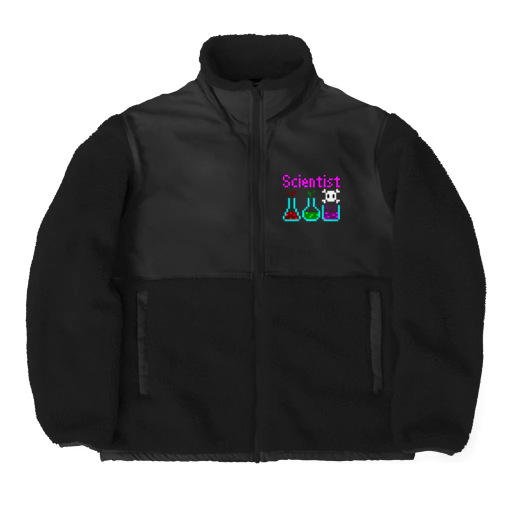 ナチュラルサトシのめへのScientist Boa Fleece Jacket