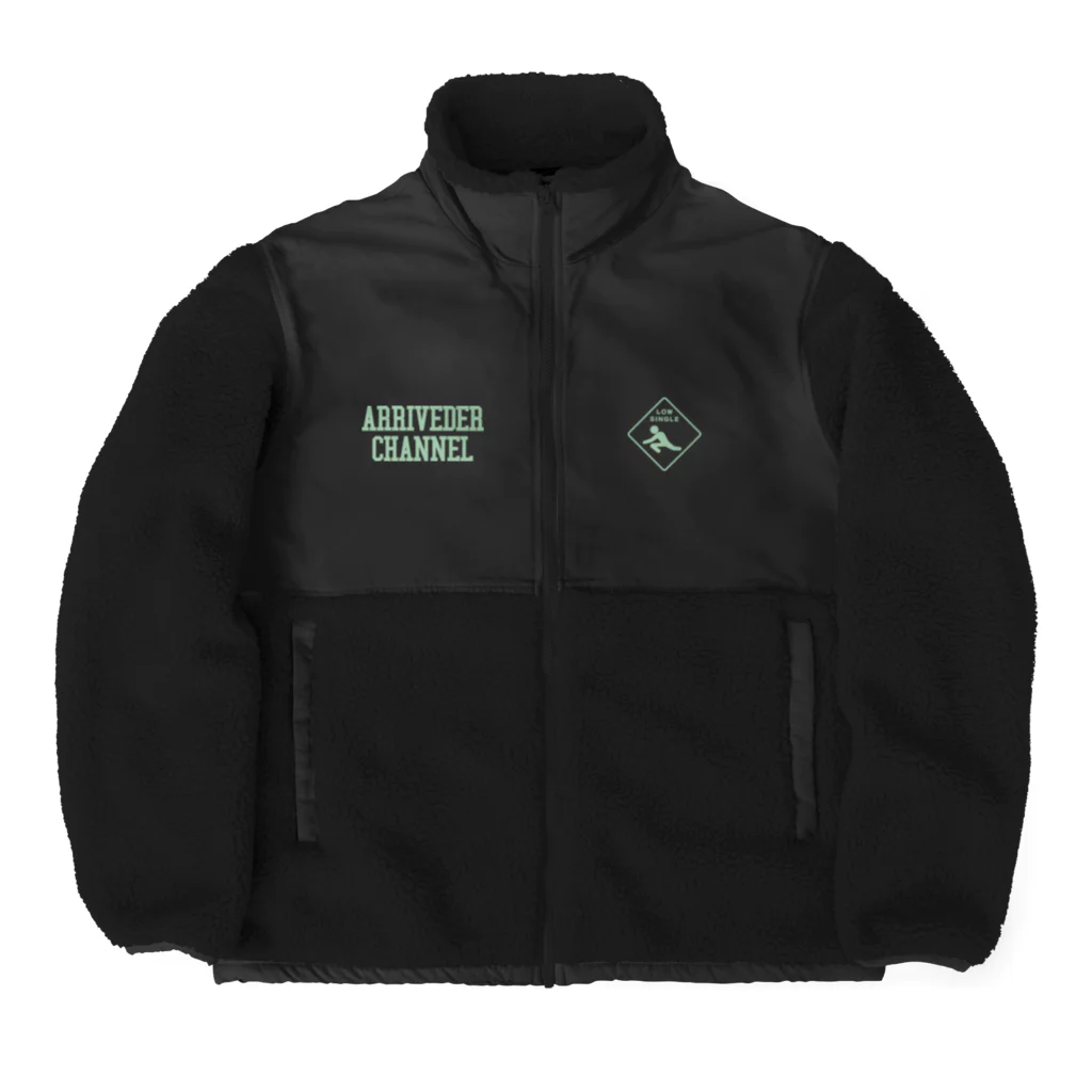 アリーヴェデルチャンネルSHOPのCYBER WINDOW GRN Boa Fleece Jacket