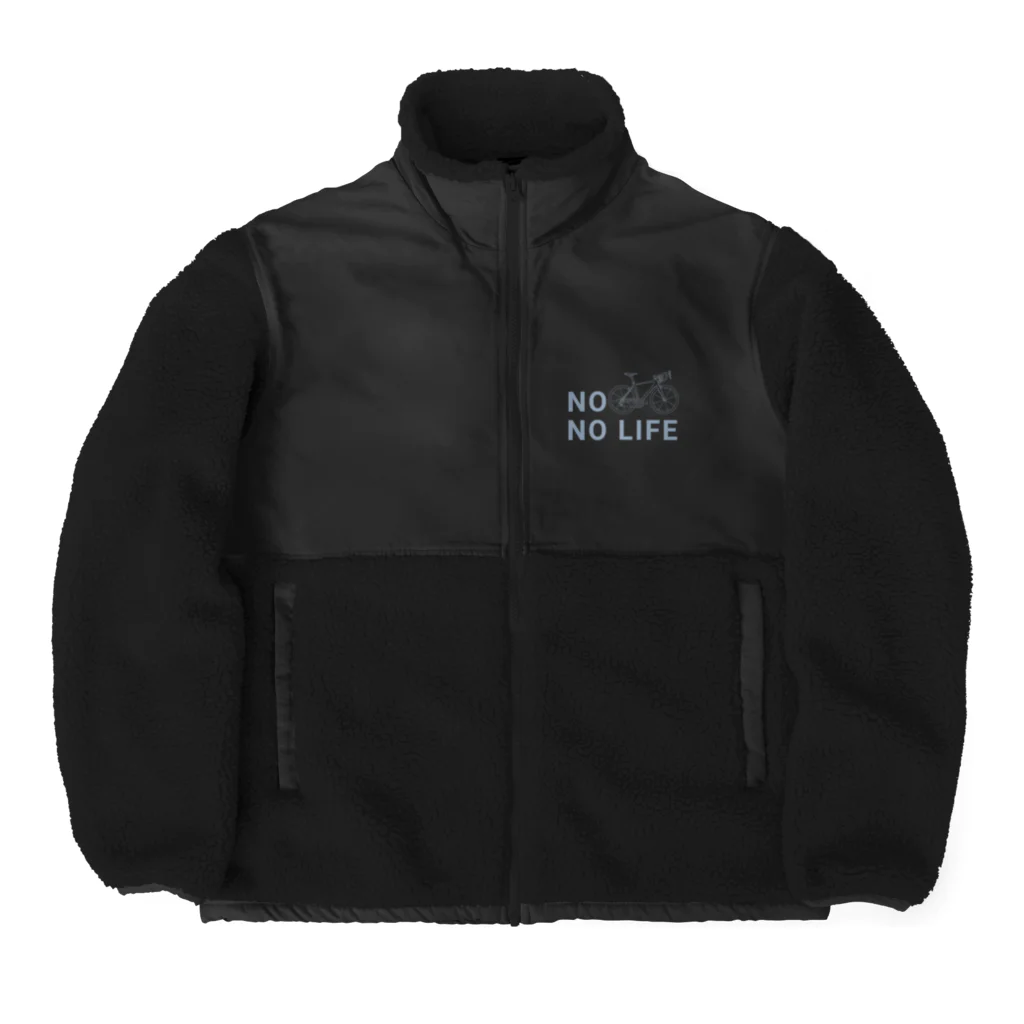 ainoのNO 🚲 NO LIFE Boa Fleece Jacket