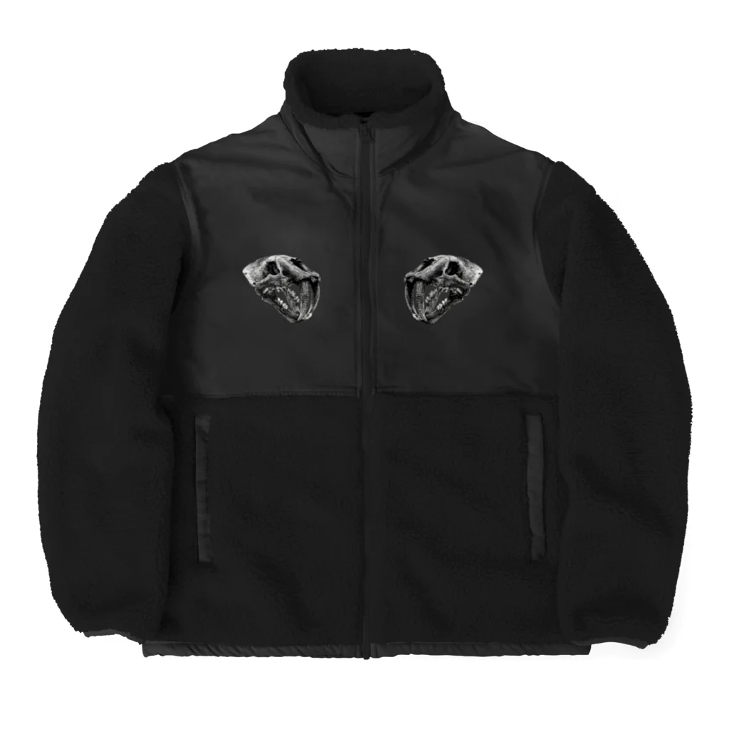 segasworksのsmilodon（skull） Boa Fleece Jacket