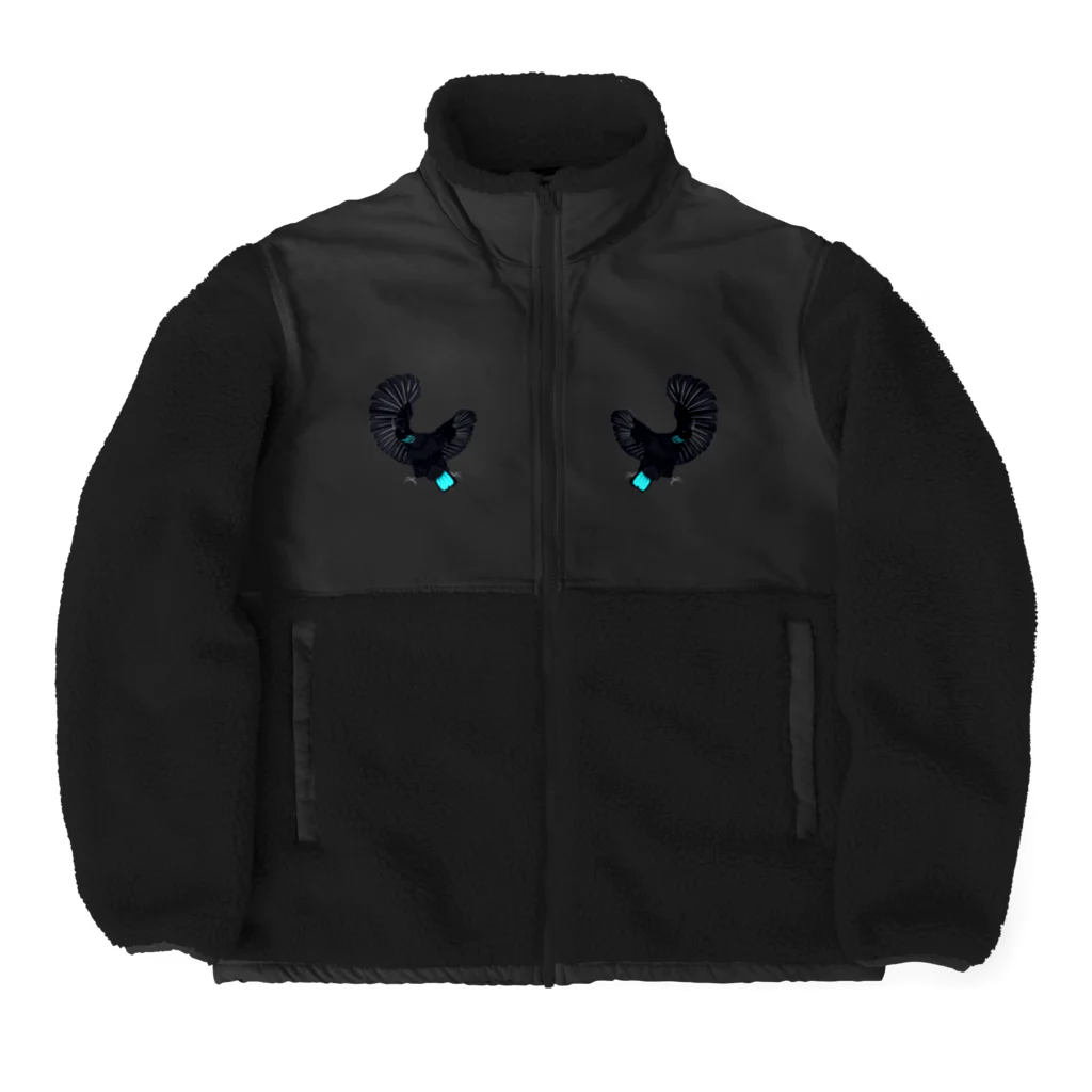 Generousのコウロコフウチョウ Boa Fleece Jacket