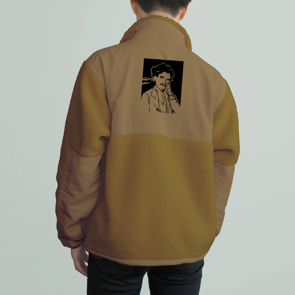 山形屋米店のニコラ・テスラ（Nikola Tesla） Boa Fleece Jacket