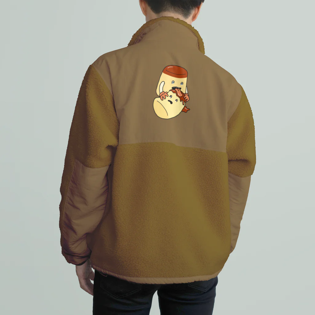 LONESOME TYPE ススの共喰い🍮（プリン） Boa Fleece Jacket