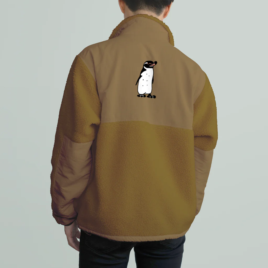 空とぶペンギン舎のガラパゴスペンギンA Boa Fleece Jacket