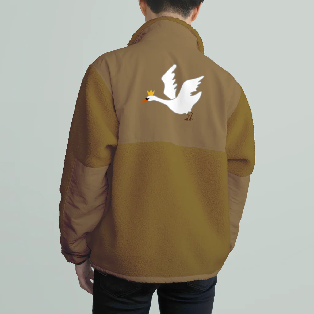 Amiの白鳥の王子1 Boa Fleece Jacket