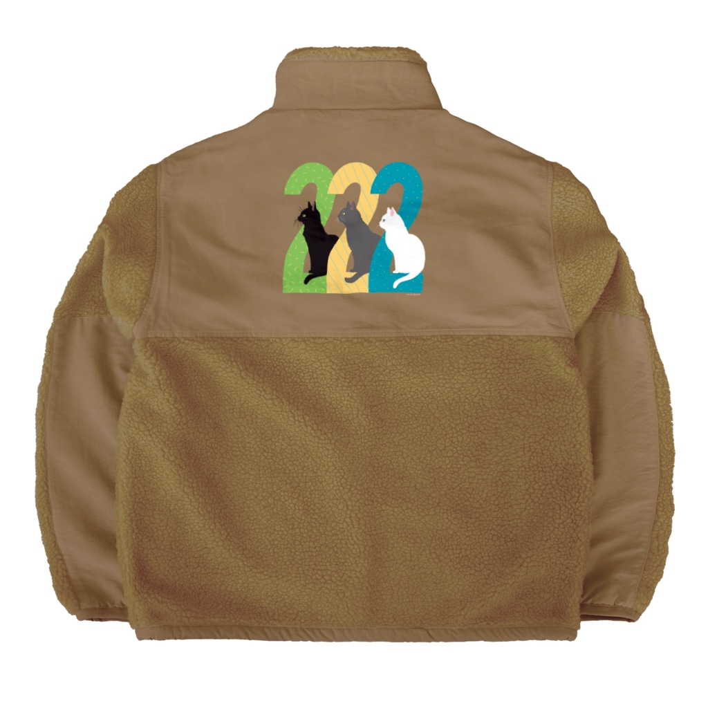 kima-maniのcats day -222- Boa Fleece Jacket