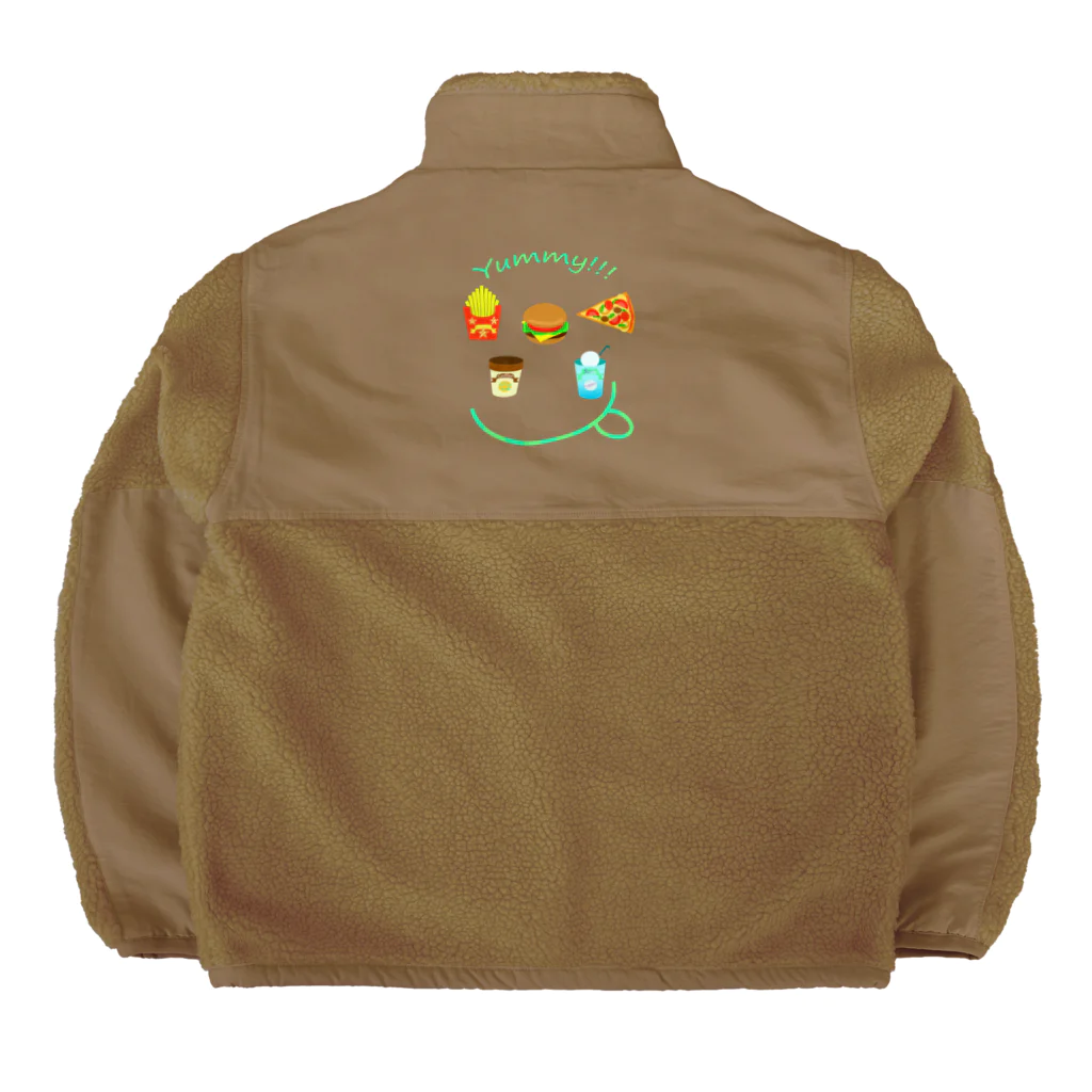 Yokokkoの店のYUMMY!!! Boa Fleece Jacket