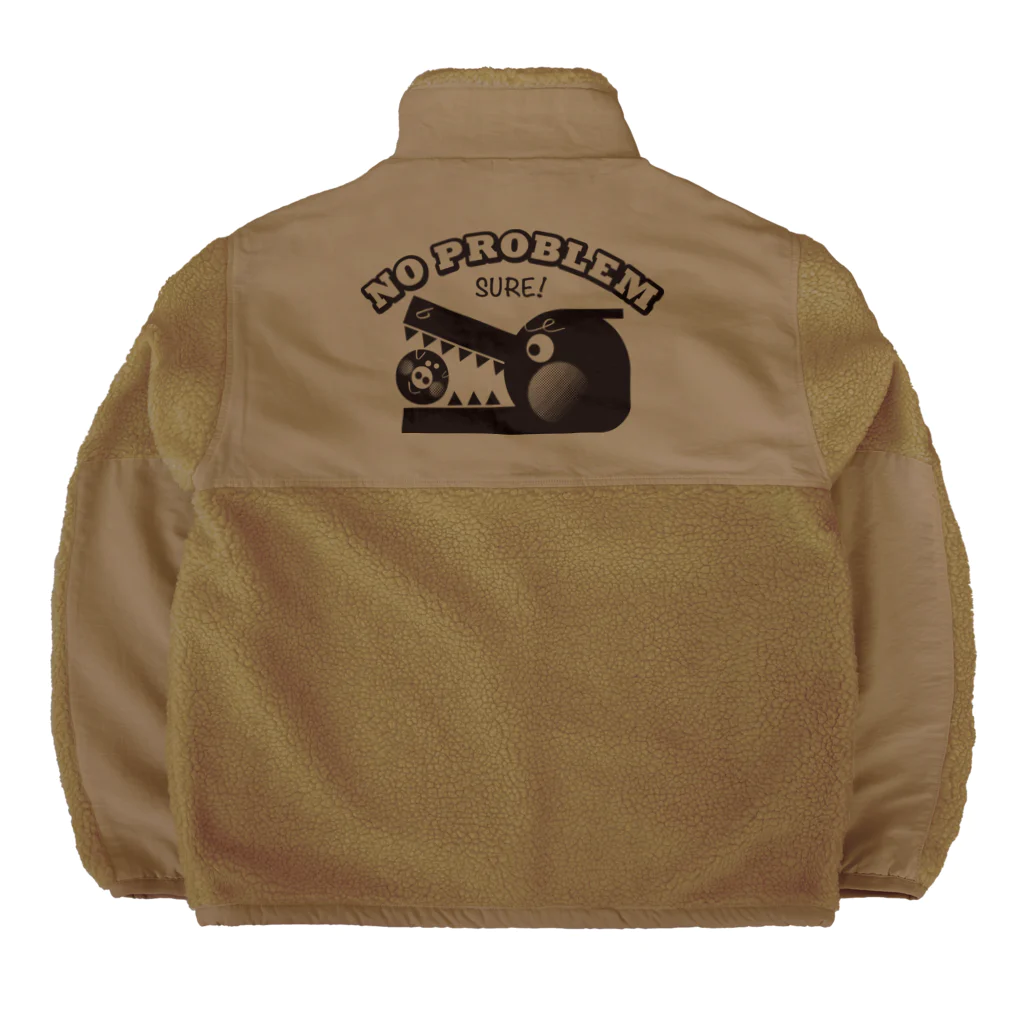 SESTA SHOPのNO PROBLEM Boa Fleece Jacket