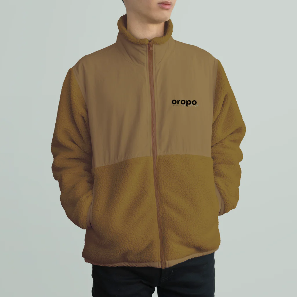 oropo.nomitaiのシンプルオロポくん Boa Fleece Jacket