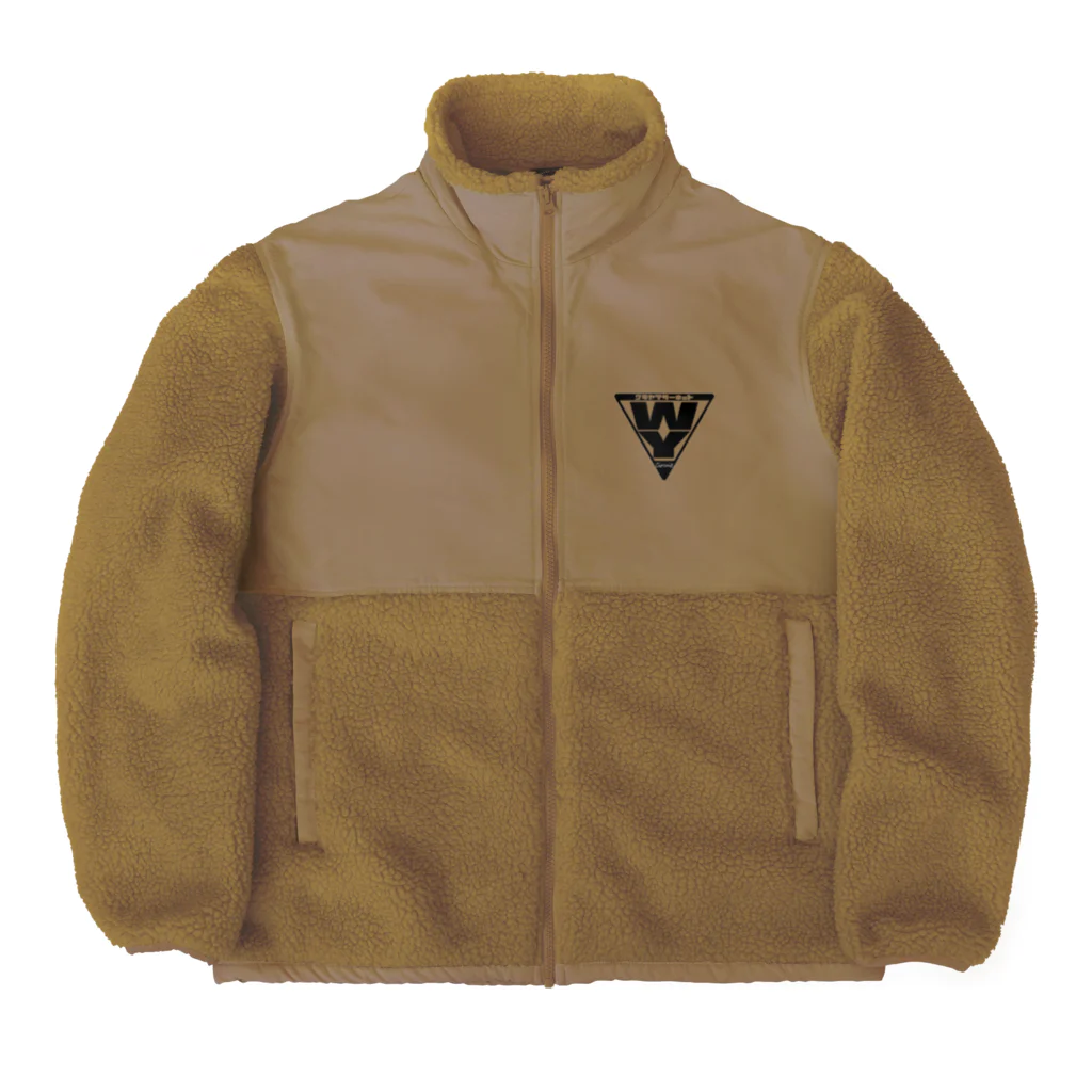 Yコンセプトのワデヤマくん Boa Fleece Jacket