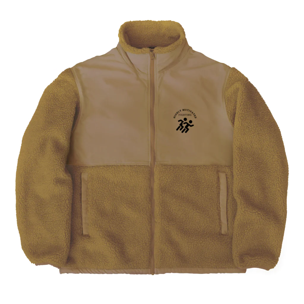 CHIBE86の運動会や競技用♡やる気十分、頑張る！頑張ろう！ Boa Fleece Jacket