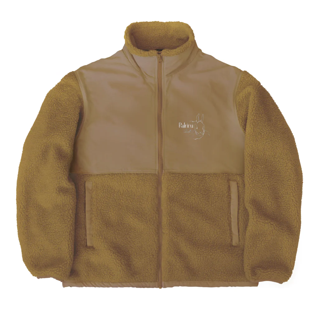 Ralriruのうさぎのクリームいちご乗せ Boa Fleece Jacket