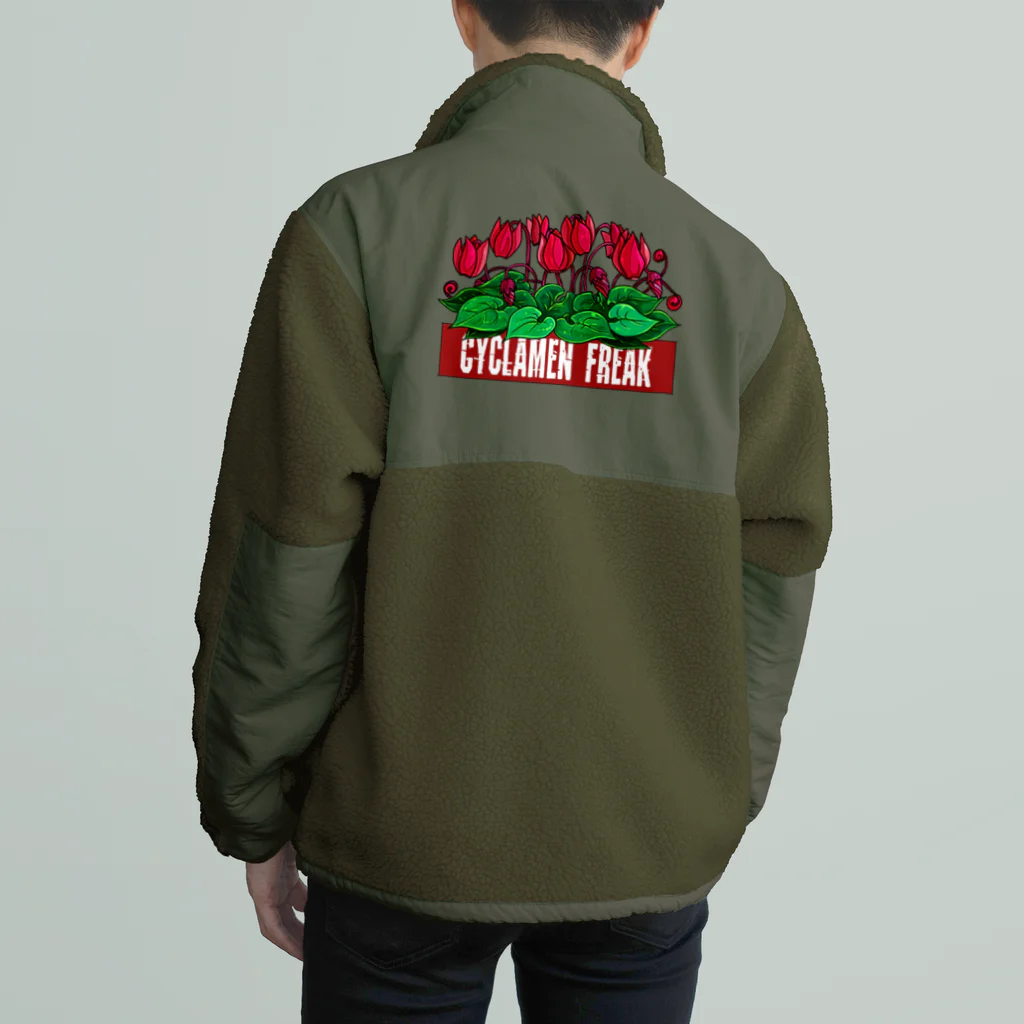 TNCBのダイスキ・シクラメン Boa Fleece Jacket