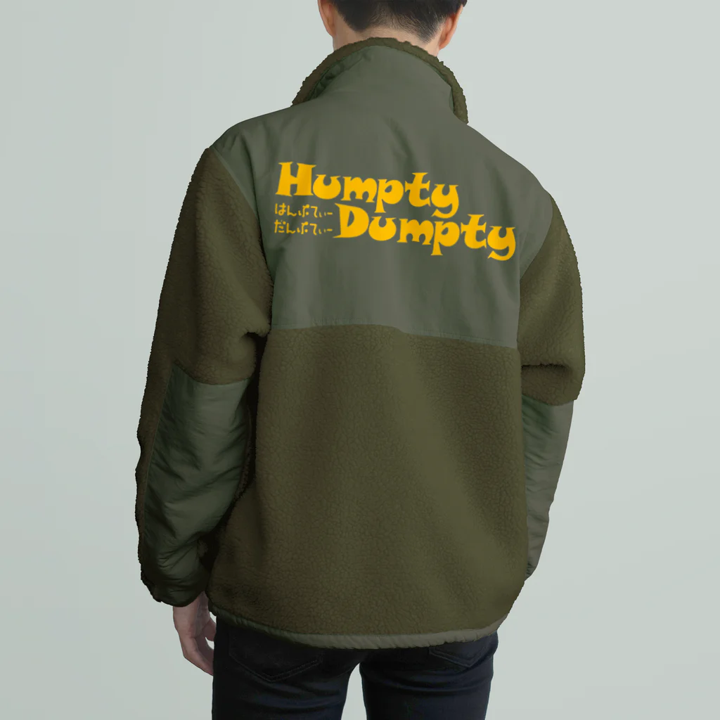 HUMPTY DUMPTYのHUMPTY DUMPTY STAFF用 ボアフリースジャケット