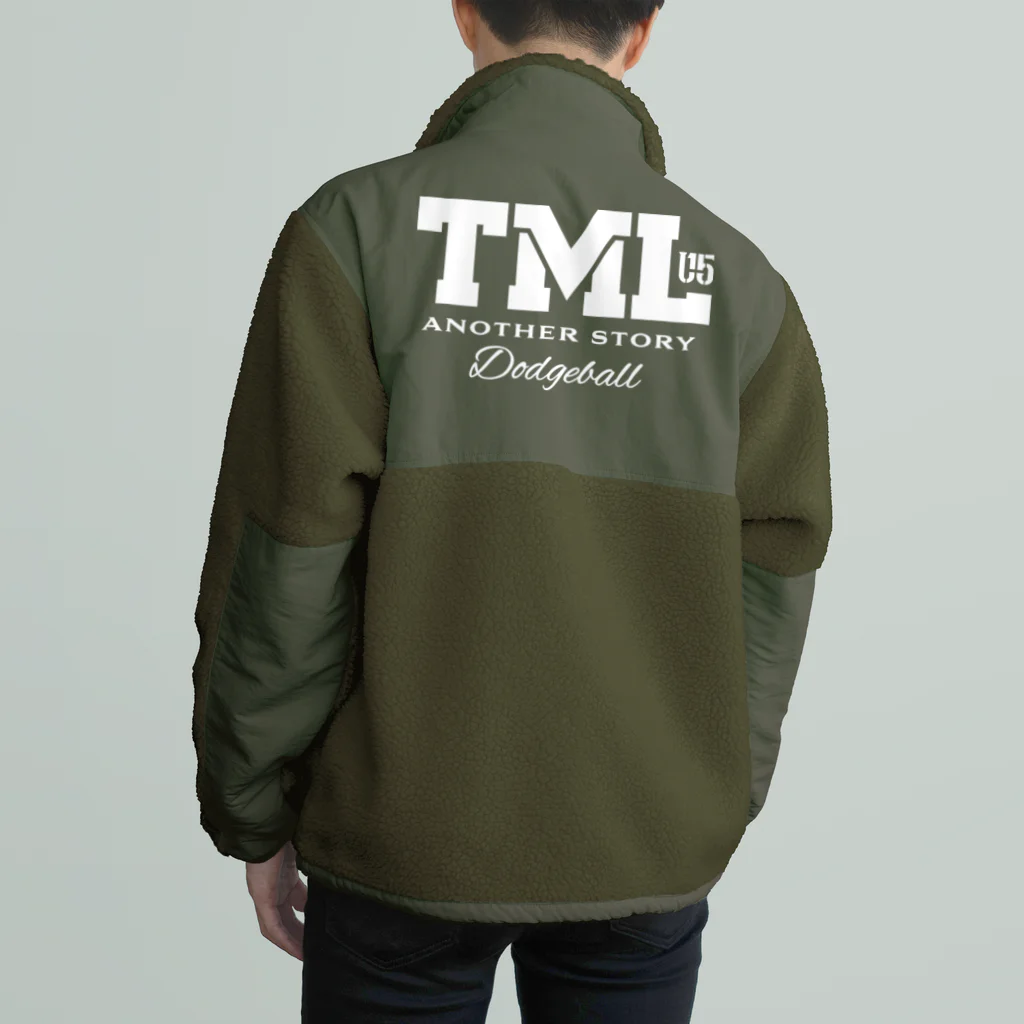 TRSのTML シロ ボアフリースジャケット