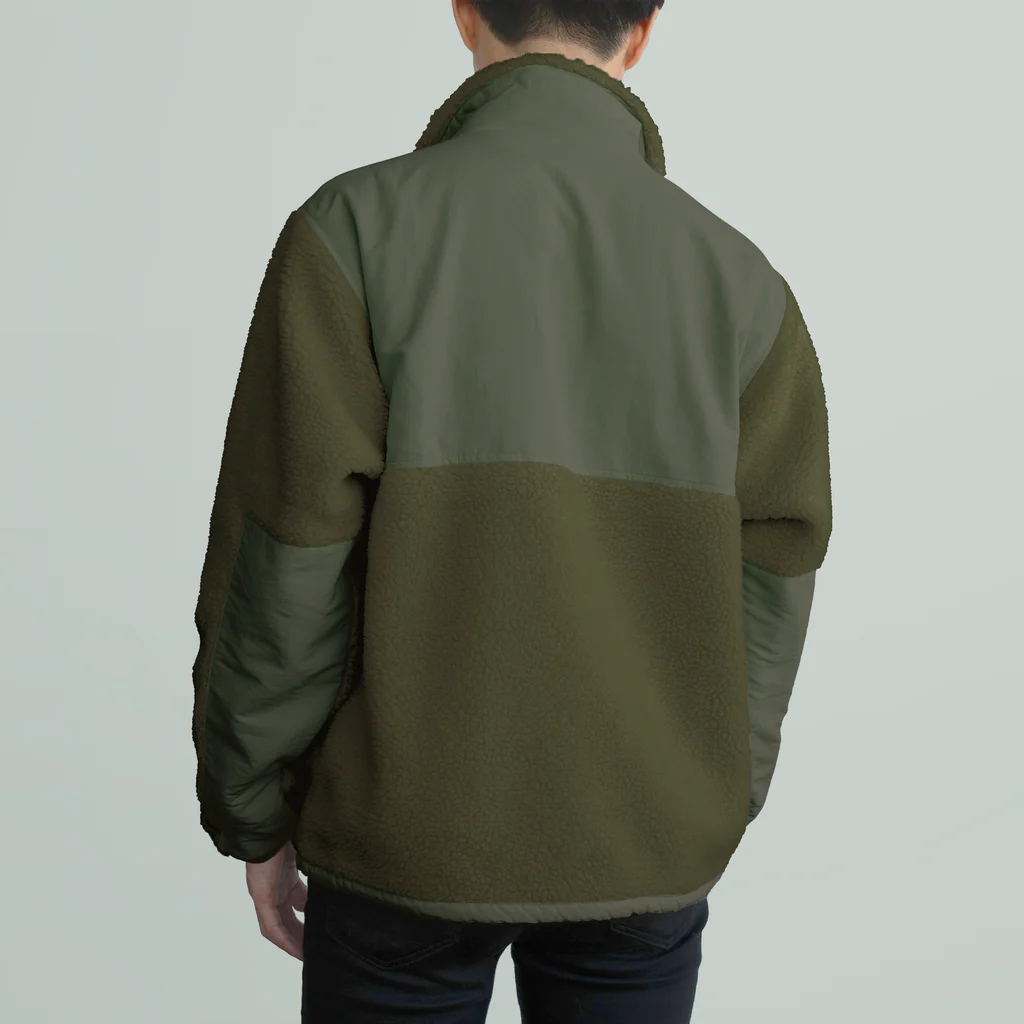 interested in?の1.hydrogen(黒/表のみ) Boa Fleece Jacket