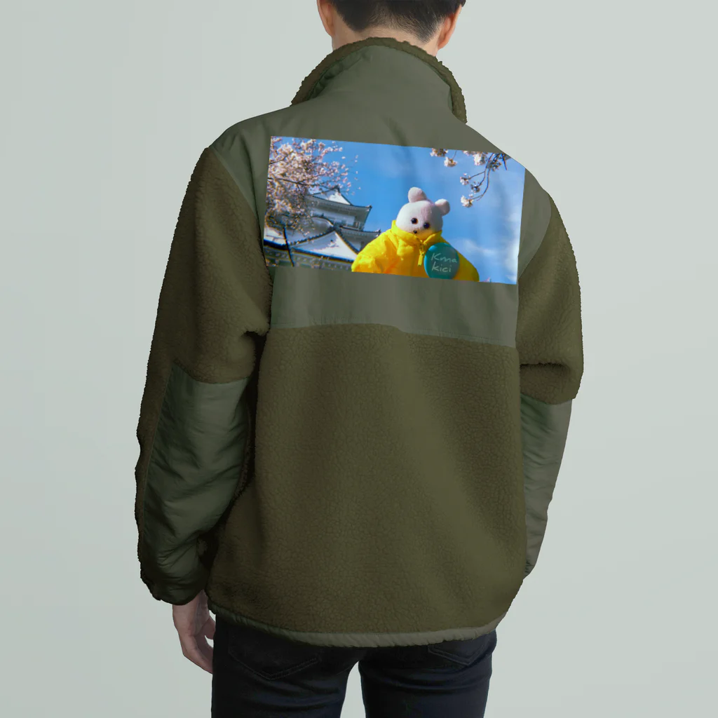 くまきちショップやさんのyellow jacket Boa Fleece Jacket