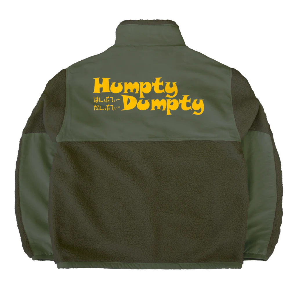 HUMPTY DUMPTYのHUMPTY DUMPTY STAFF用 ボアフリースジャケット