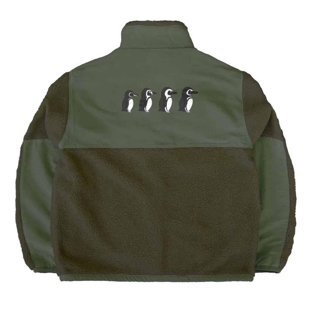 ハマジ ペンギン雑貨のペンギン Boa Fleece Jacket
