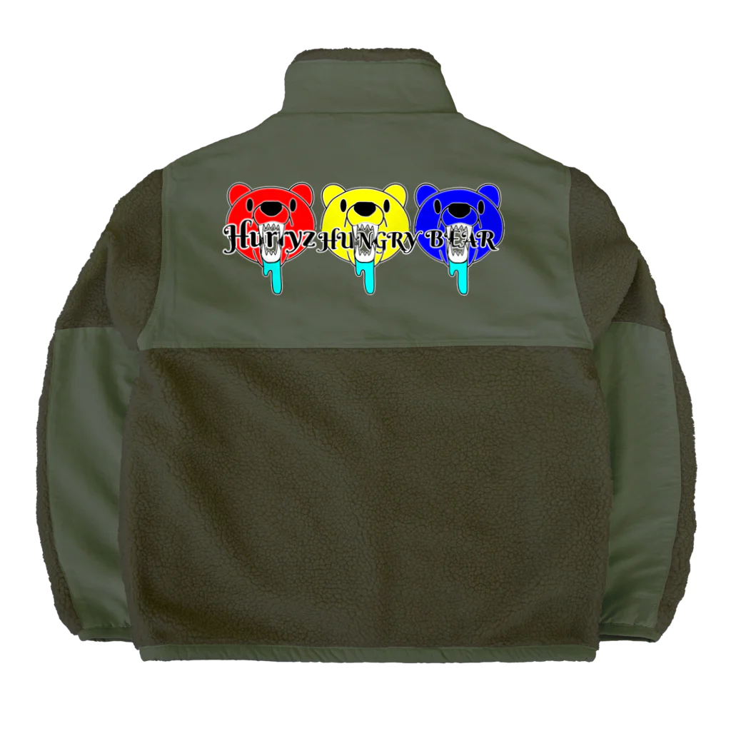 Hurryz HUNGRY BEARのHurryz HUNGRY BEARシグナル Boa Fleece Jacket