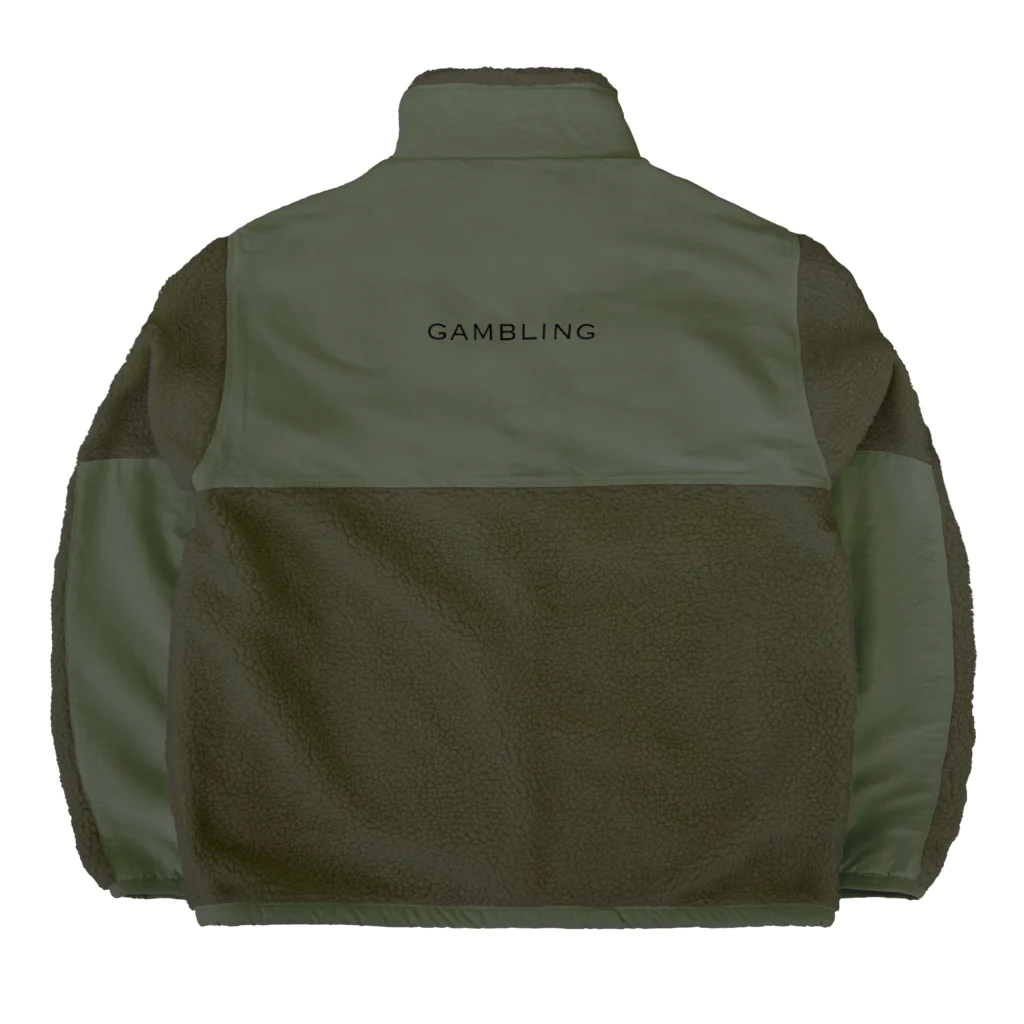 sorry,のgambling Boa Fleece Jacket